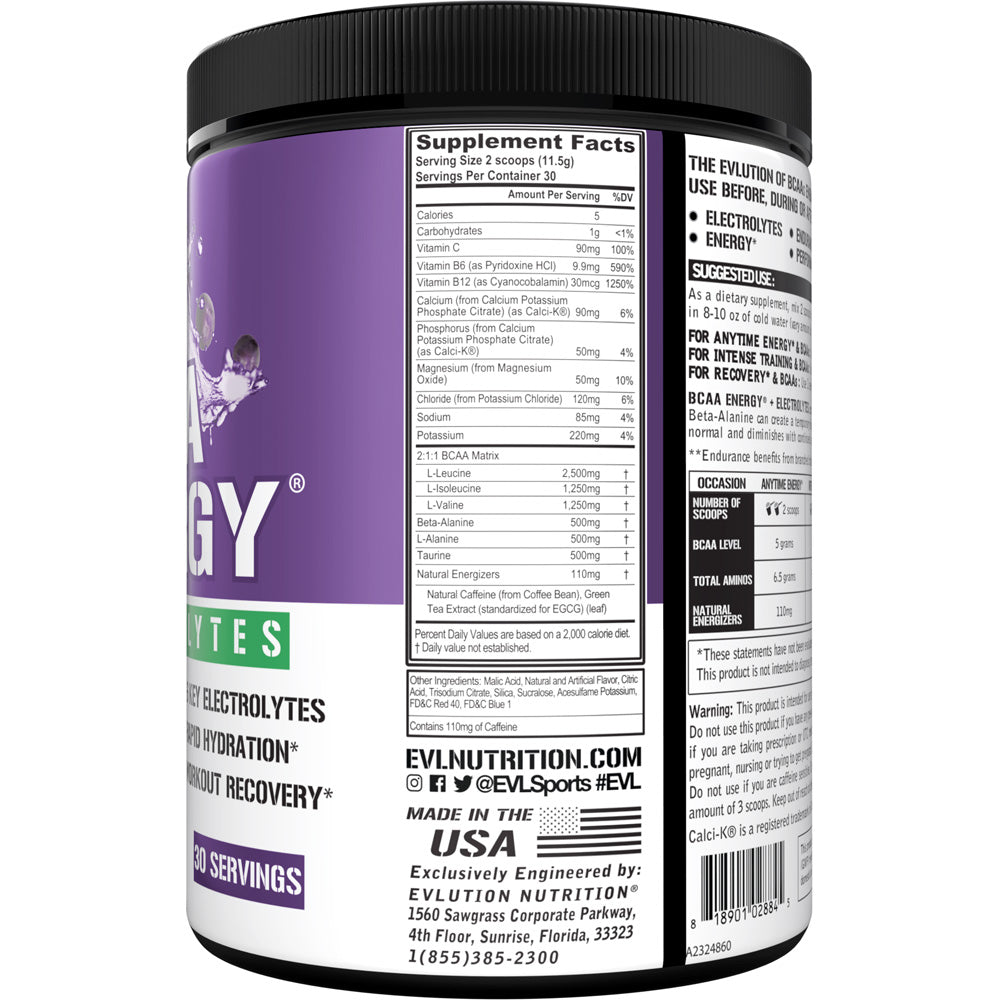 BCAA Energy + Electrolytes