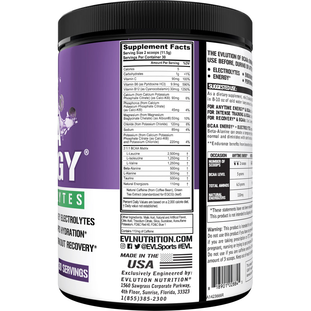 BCAA Energy + Electrolytes