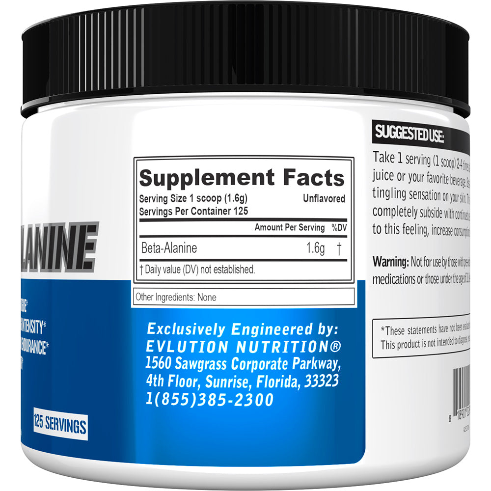 Beta-Alanine (125 Servings)