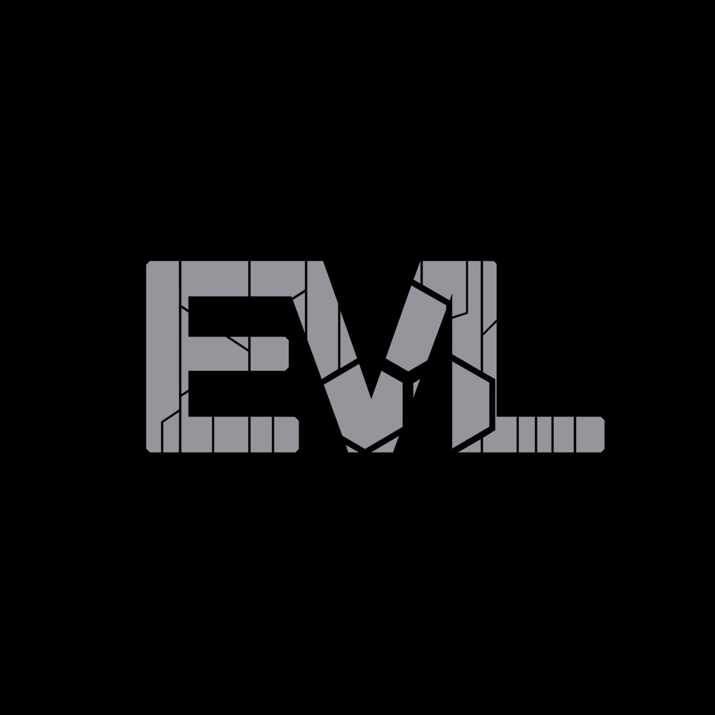 Long Sleeve EVL Black With Grey Logo