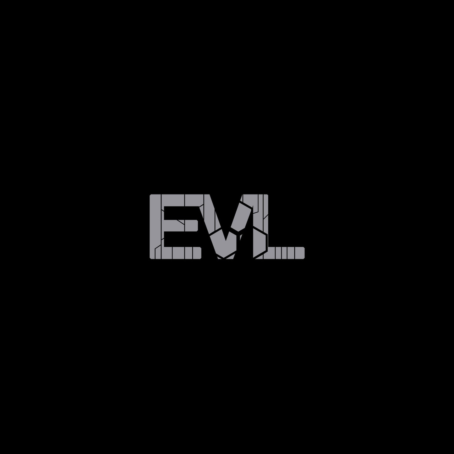 Long Sleeve EVL Black With Grey Logo