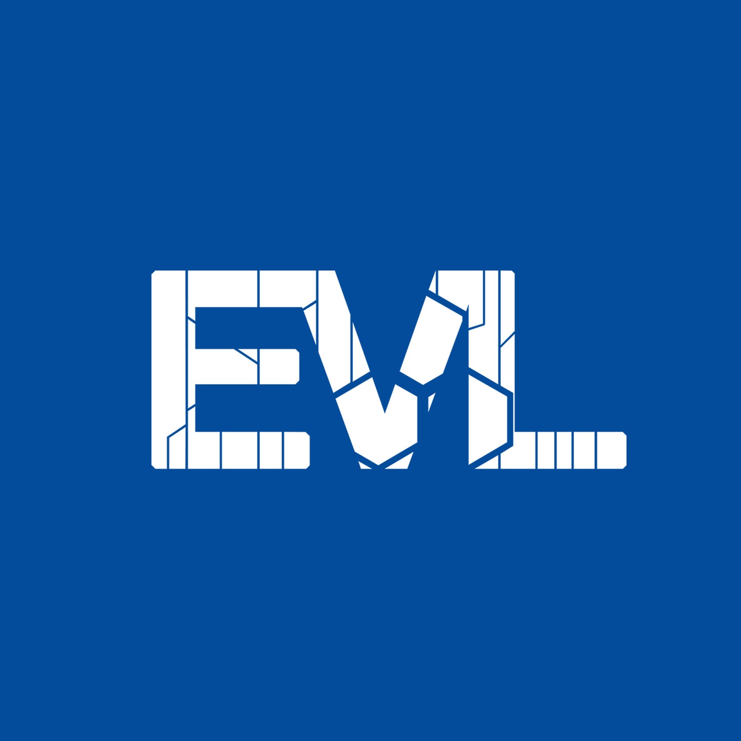 Long Sleeve EVL Blue With White Logo