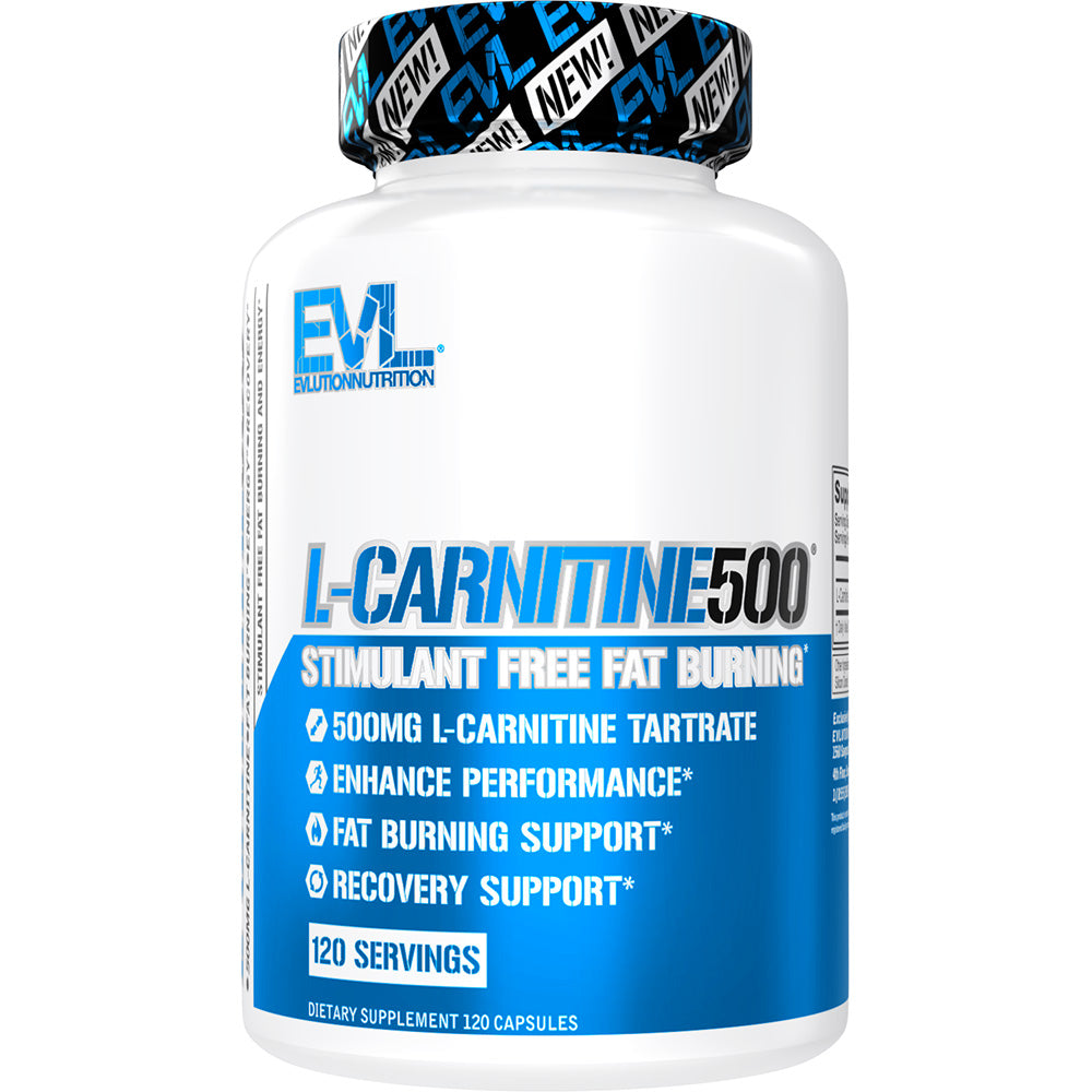 EVLution Nutrition L-Carnitine500 120 Capsules EVLution Nutrition L-Carnitine500 120 Capsules