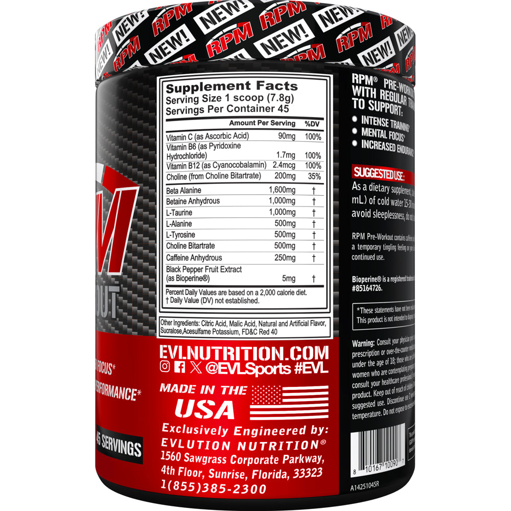 RPM Pre-Workout