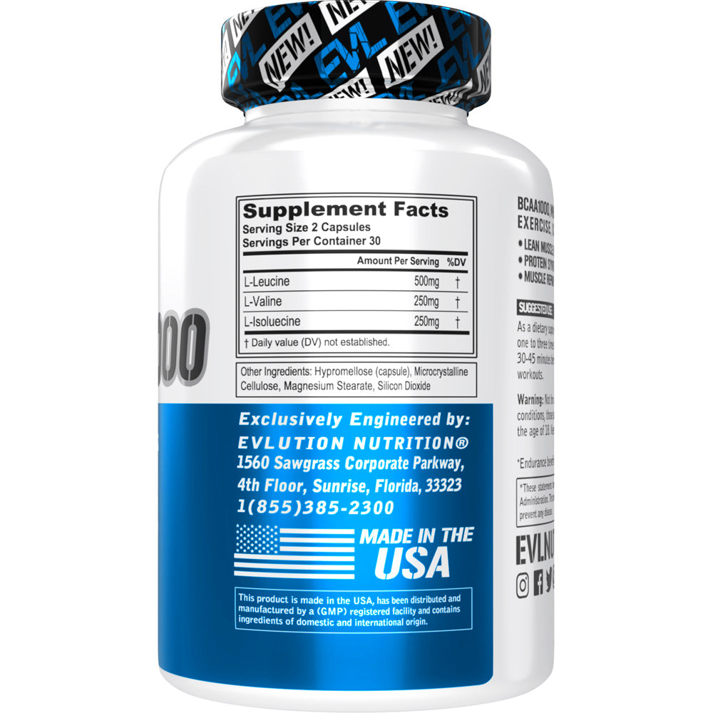 BCAA1000 (Capsules)