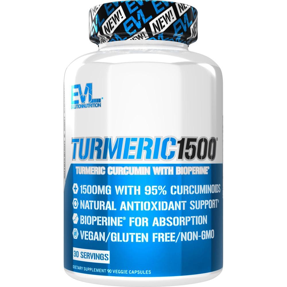 Turmeric Curcumin (Capsules) EVLUTION NUTRITION Turmeric Curcumin (Capsules) EVLUTION NUTRITION