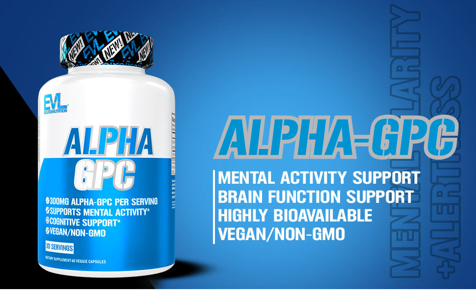Alpha GPC (Capsules) – EVLUTION NUTRITION