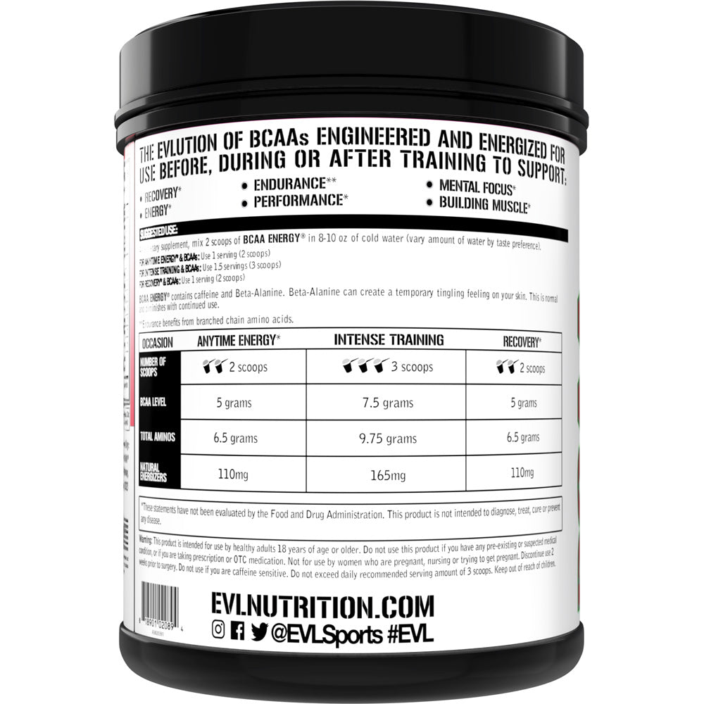 Pre Workout for Women with Vitamin B12 - Evlution Nutrition BCAA Energy  Powder 30 Servings Pink Starblast Flavor 