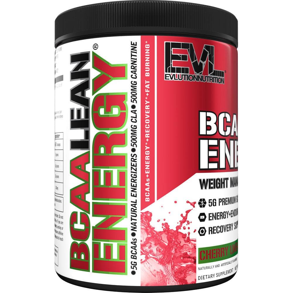 bcaa plus l carnitine EVLution Nutrition BCAA Lean Energy Cherry Limeade (30 Servings)