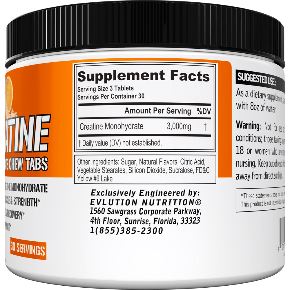 Creatine Chew Tabs