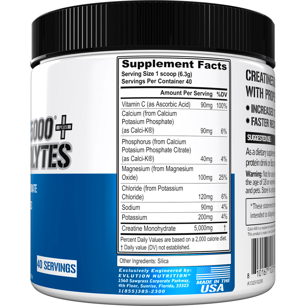 Creatine5000 + Electrolytes (Powder)