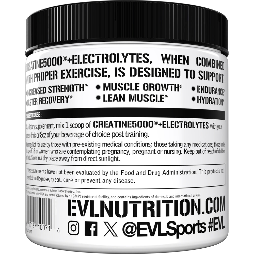 Creatine5000 + Electrolytes (Powder)