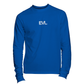 Long Sleeve EVL Blue With White Logo