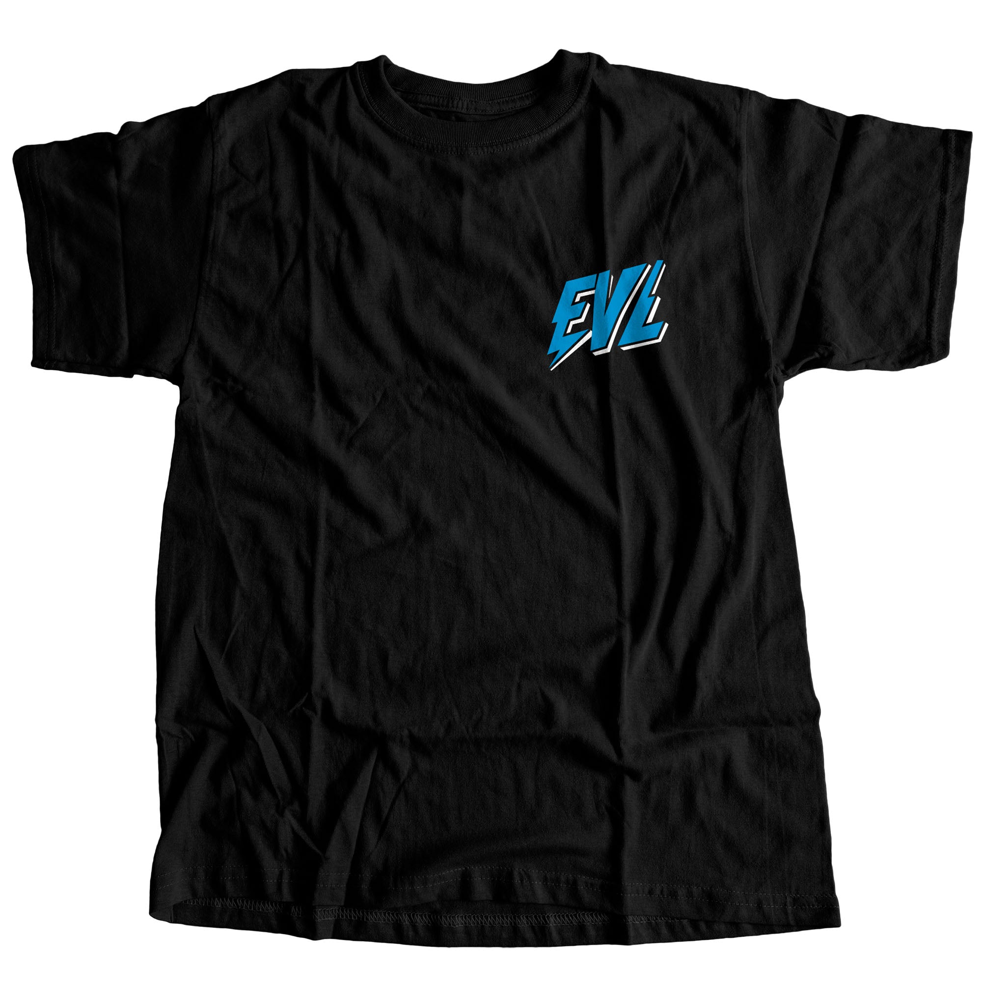 EVL Thunder Crew Blue Logo – EVLUTION NUTRITION