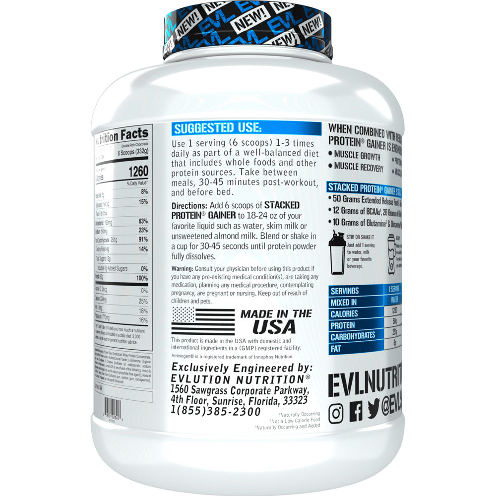 Stacked Protein GAINER