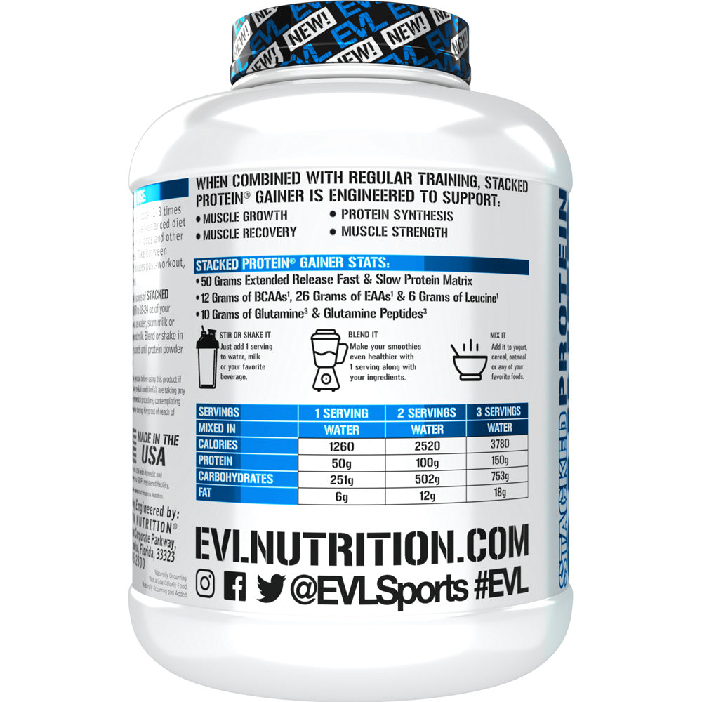 Stacked Protein GAINER