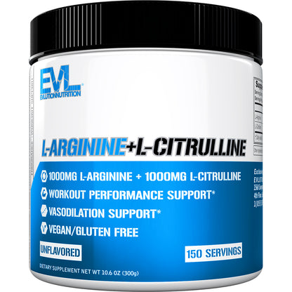 L-Arginine + L-Citrulline (Powder)