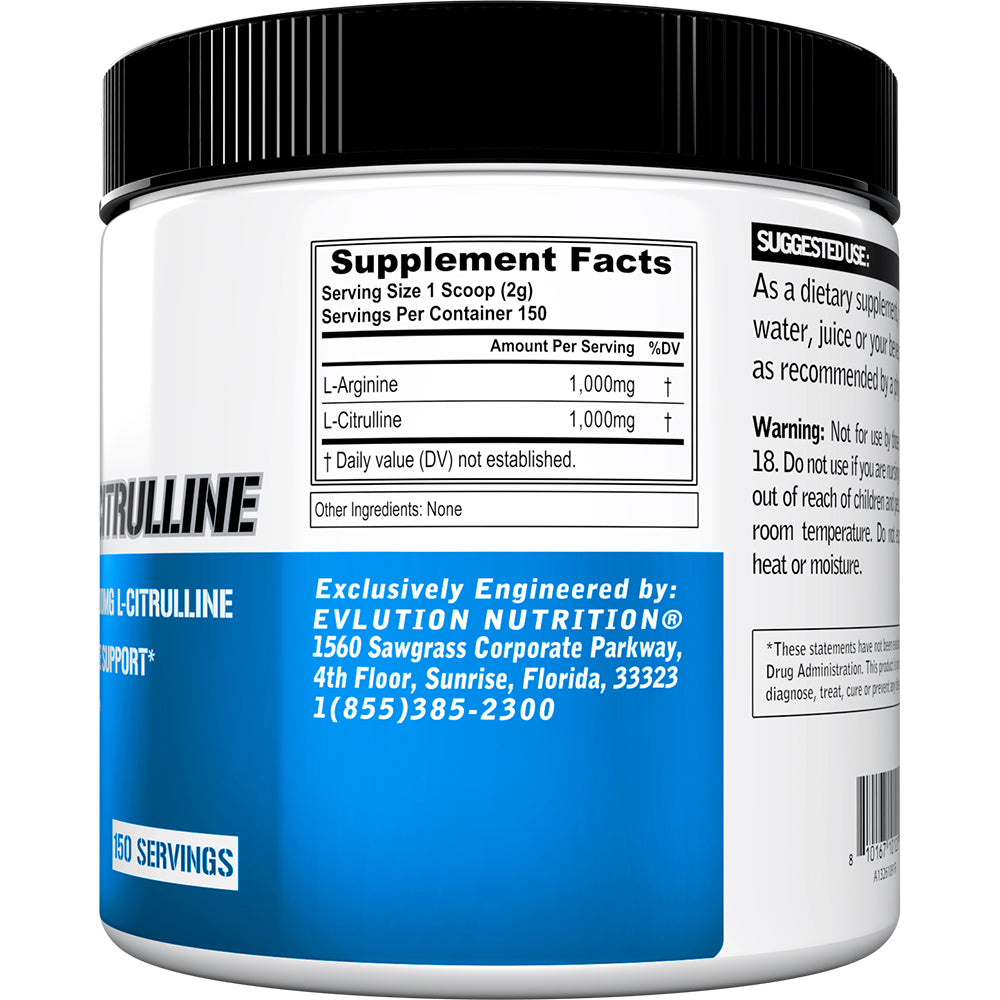 L-Arginine + L-Citrulline (Powder)