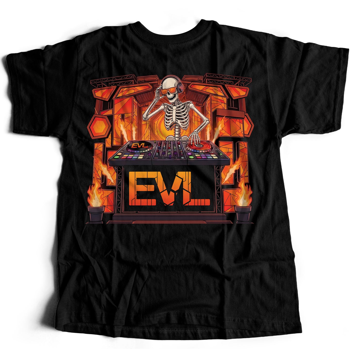 EVL Skeleton DJ Crew