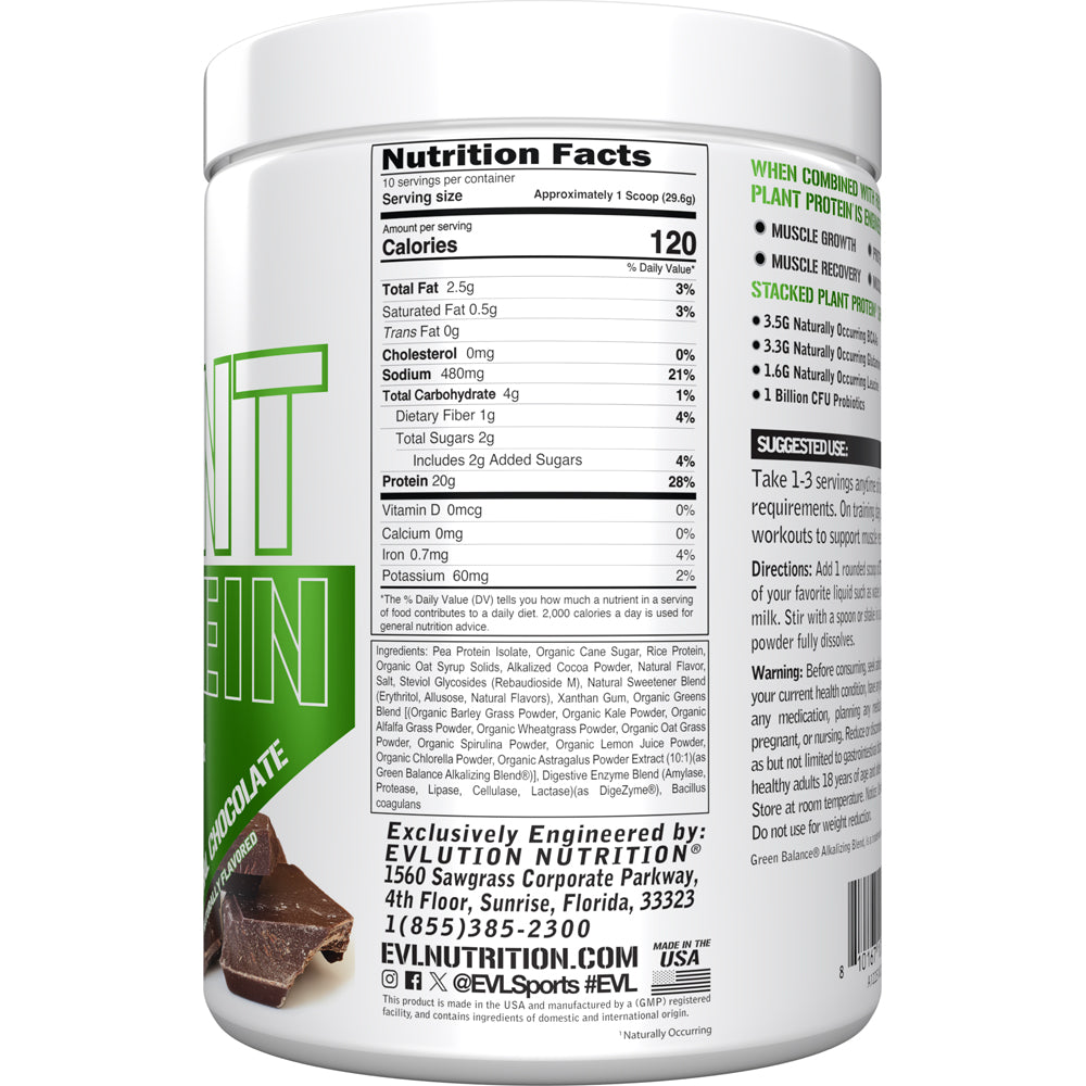 Stacked Plant Protein