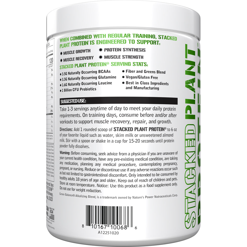 Stacked Plant Protein