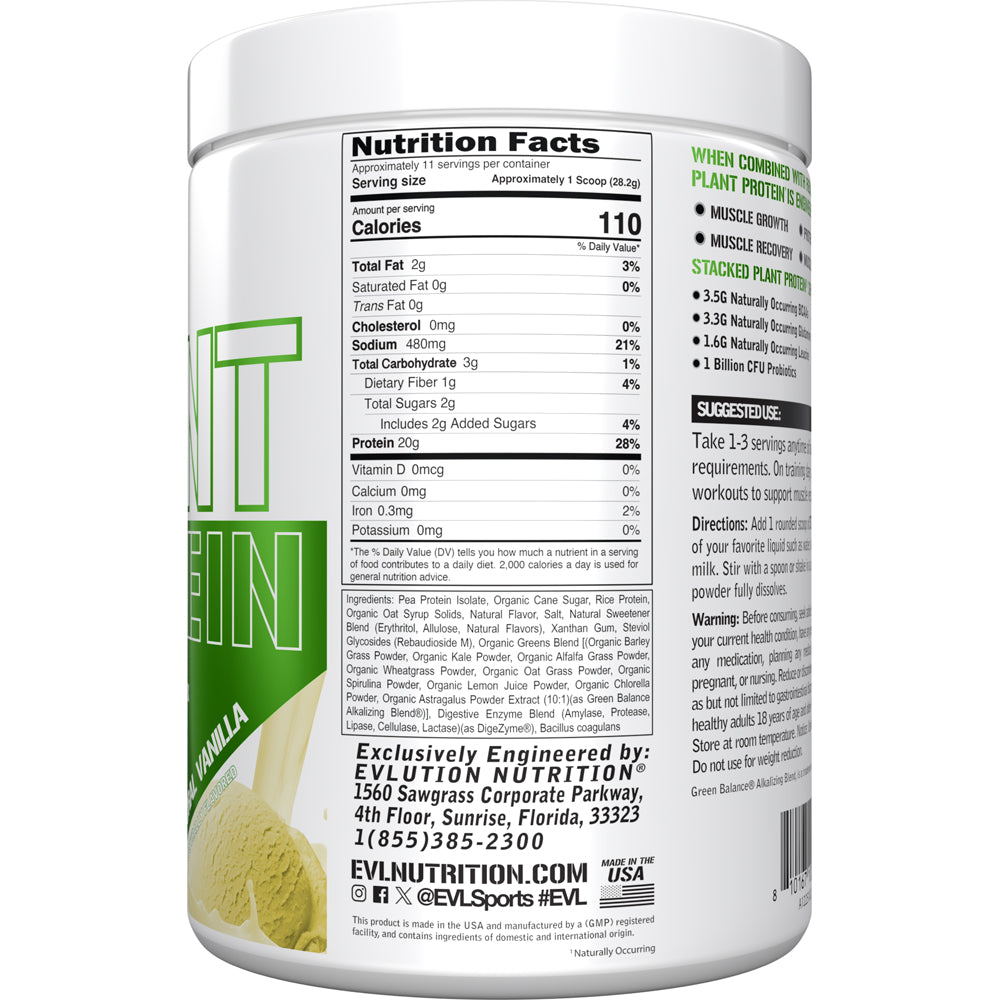 Stacked Plant Protein
