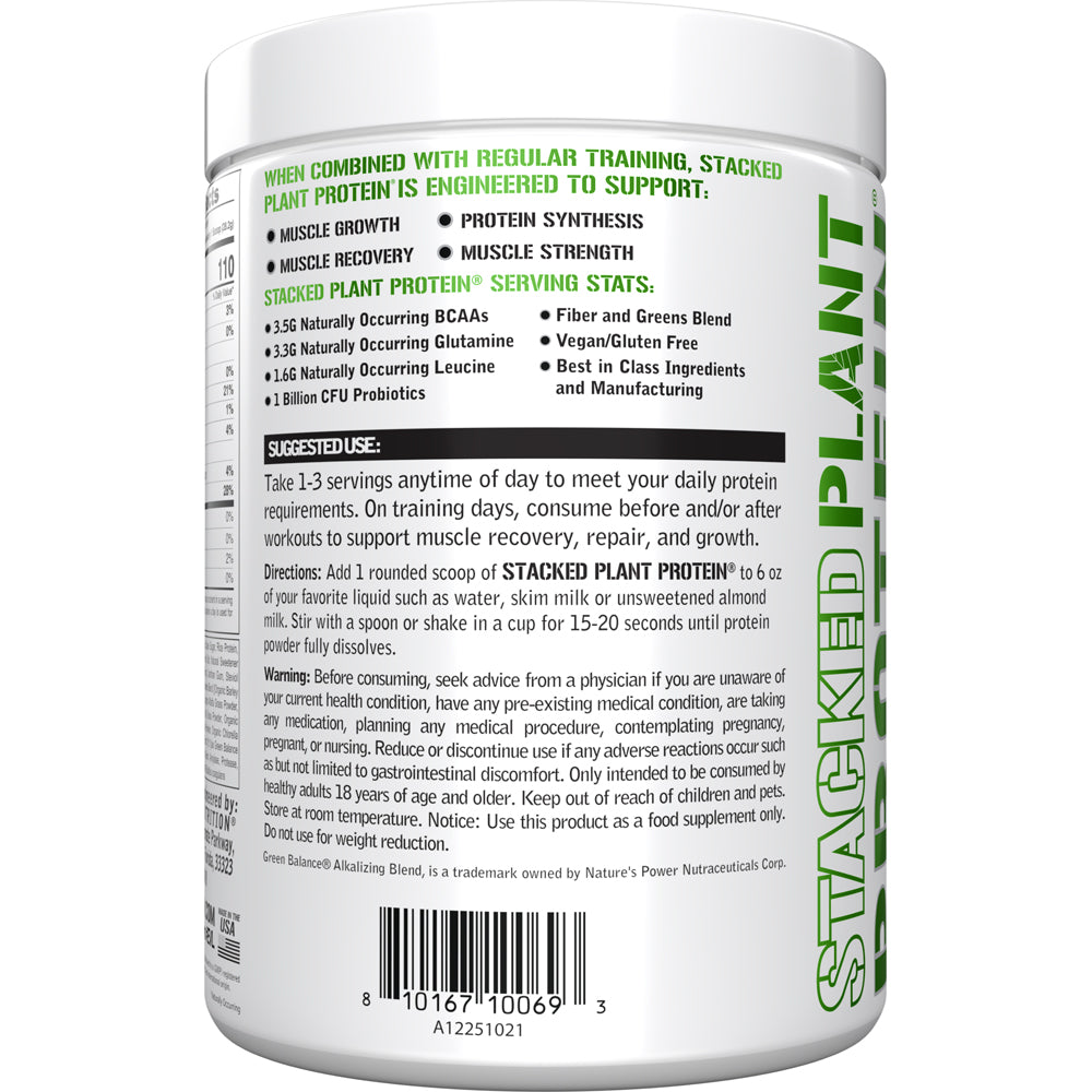 Stacked Plant Protein
