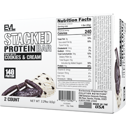EVL Stacked Protein Bar