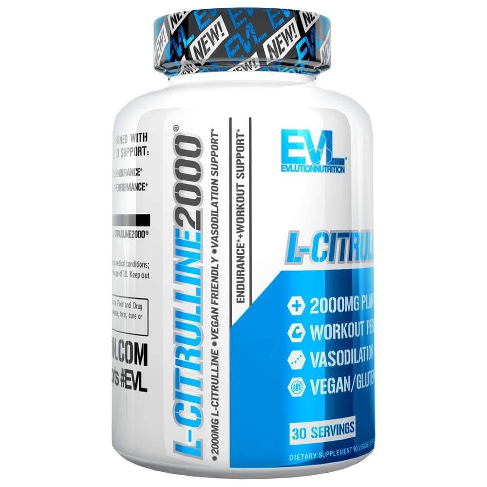 EVLution Nutrition L-Citrulline2000 90 Veggie Capsules EVLution Nutrition L-Citrulline2000 90 Veggie Capsules